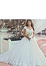 Gorgeous Lace Appliqued Ball Gown Wedding Dresses